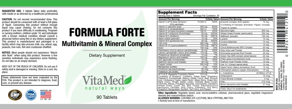 VitaMed_Formula-Forte_Label