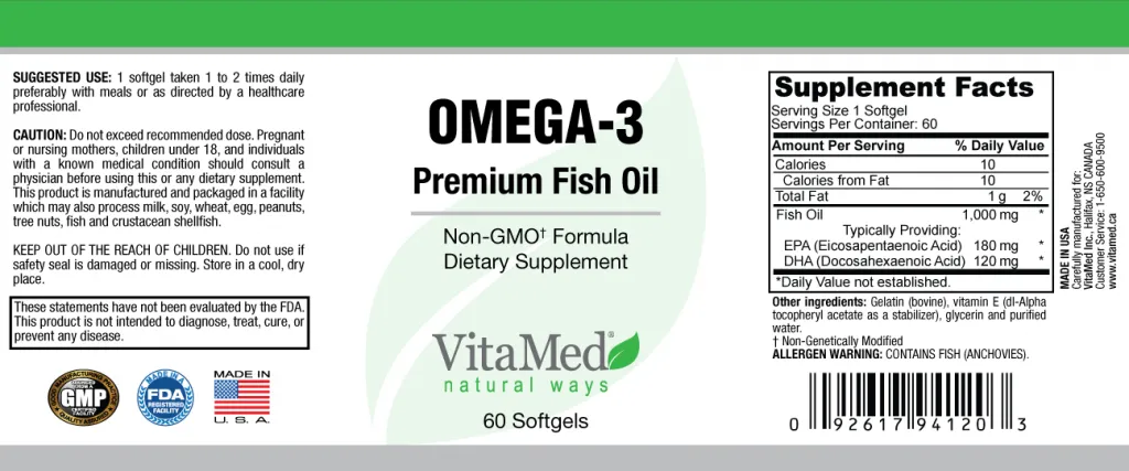 VitaMed_Omega-3-Premium-Fish-Oil_Label